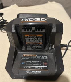 Ridgid 18v charger