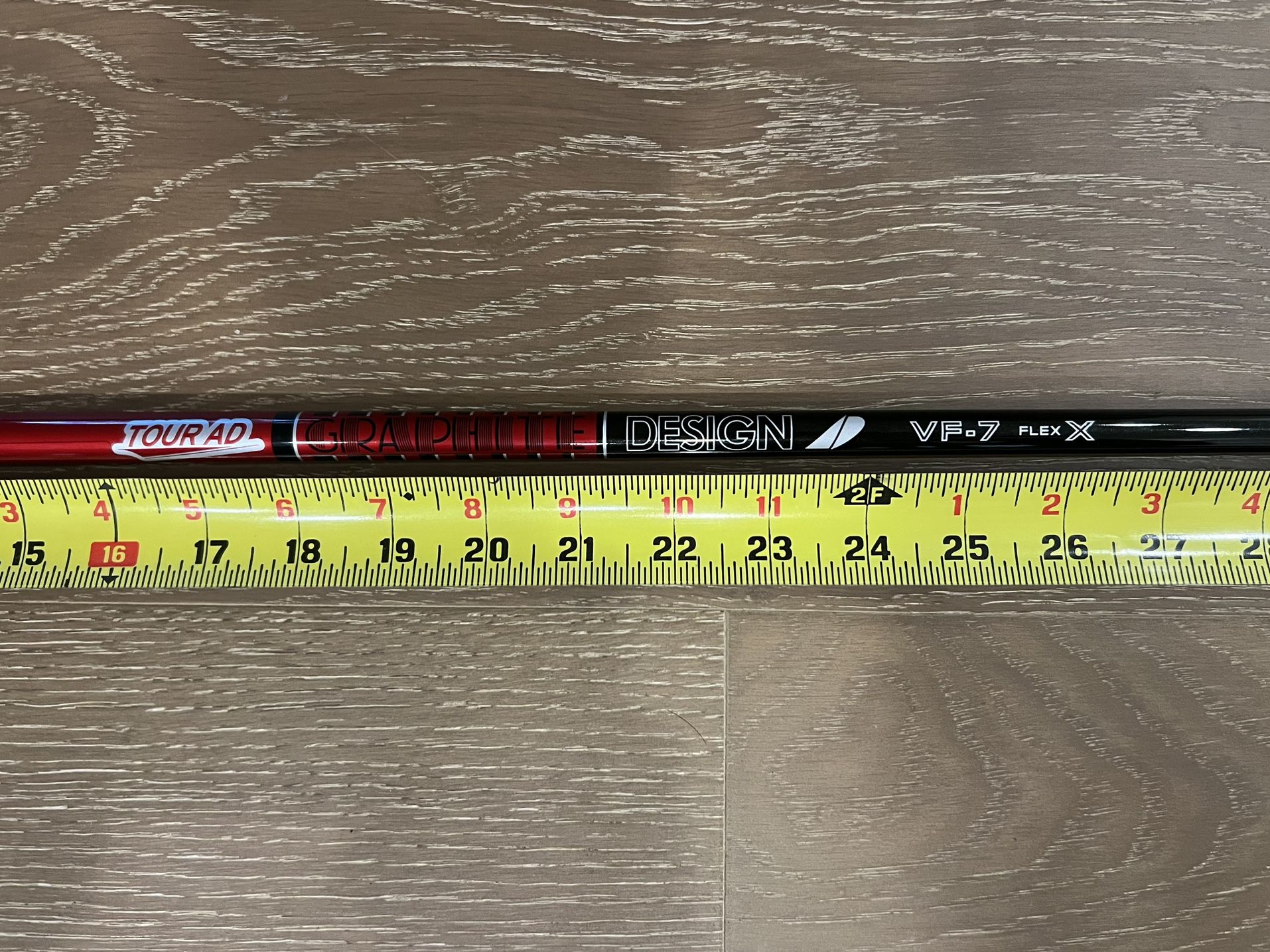 Graphite Design Tour AD VF 7X STIFF - BRAND NEW UNCUT w/ Taylormade Tip