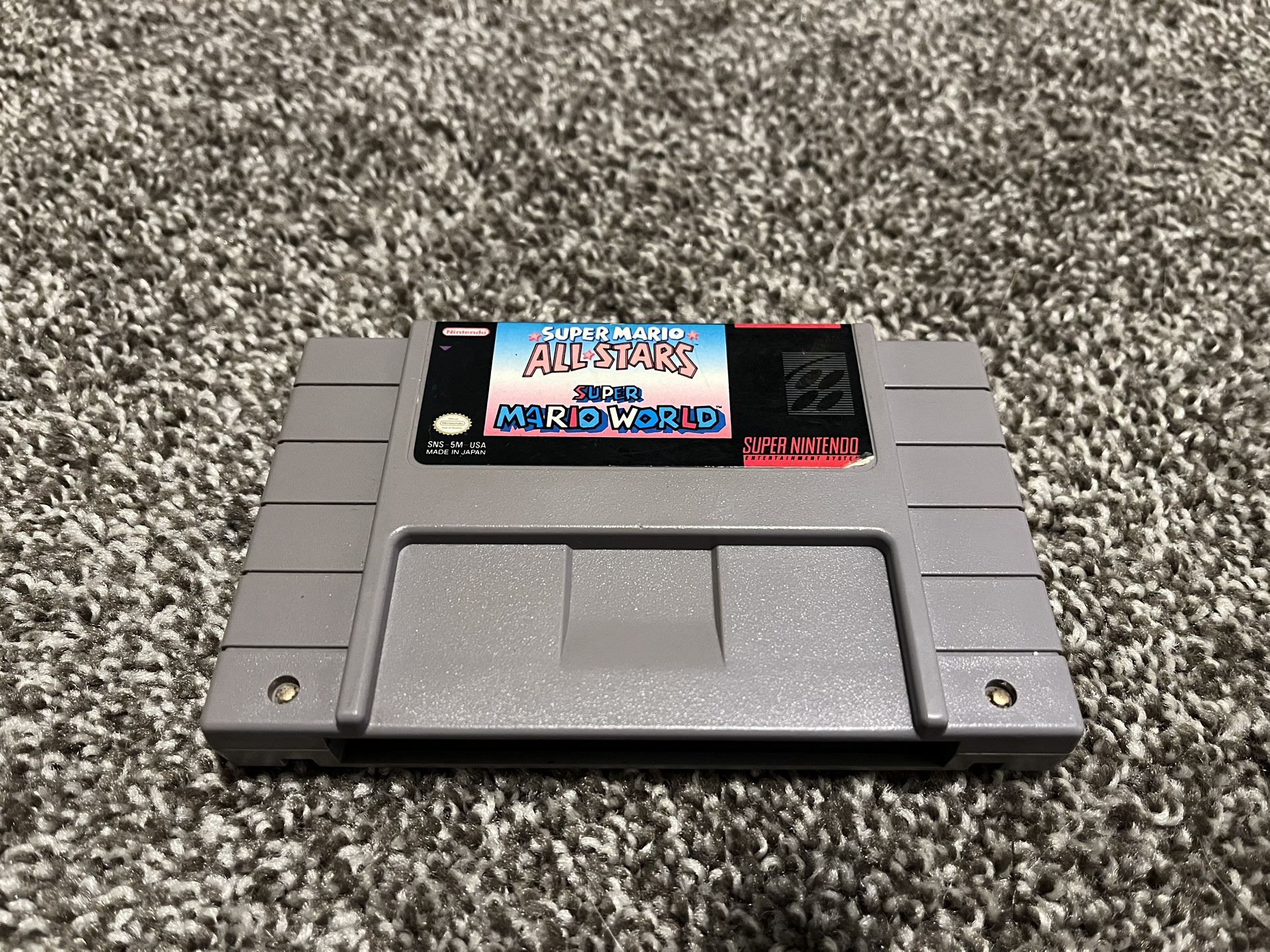 $35 Super Mario All Stars & Super Mario World On Super Nintendo