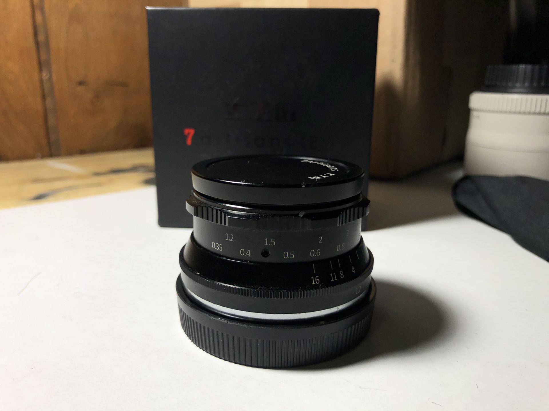 7artisans lens 35 mm f1.2 Sony e mount