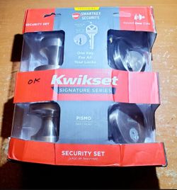 Brand New Kwikset Signiture Door Lock Set