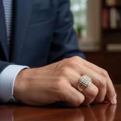 10k gold 1.30ctw diamond ring