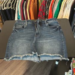 Women’s Kendall + Kylie Jean Mini Skirt Size 29