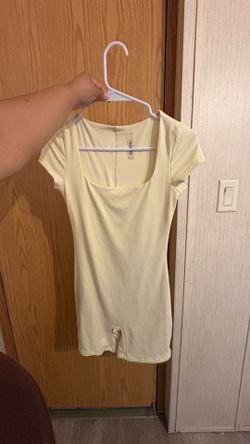 Yellow cute romper size M
