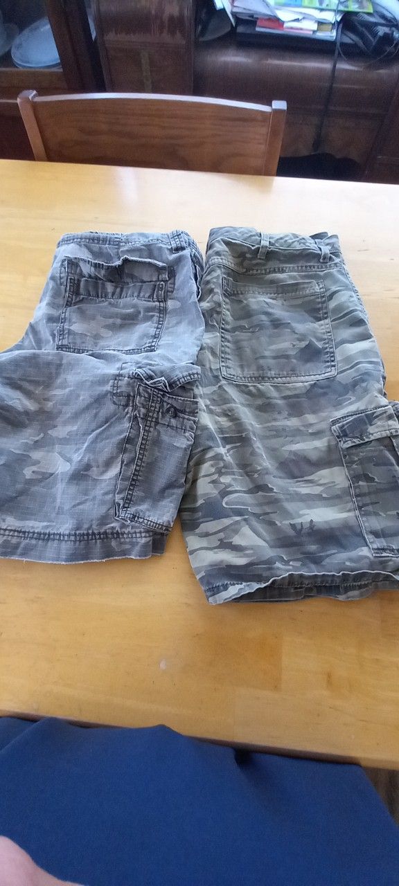 Men's Camouflage Cargo Shorts