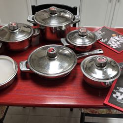 Stainless Steel Cookware Set 