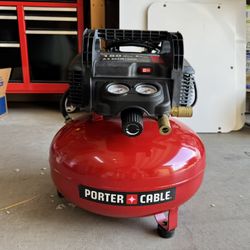 PORTER-CABLE Air Compressor, 6-Gallon, Pancake, Oil-Free (C2002-ECOM)