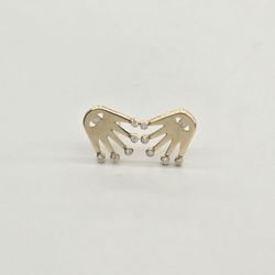 10kt Real Gold Stud Earring 