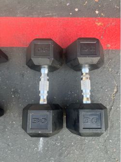 30 pound CAP HEX Dumbbells (30 LB)