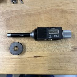 Fowler Bowers 3-Point Hole Micrometer Holemike Bore Hole Gage 13-16mm 1/2-5/8” Cnc machinist haas