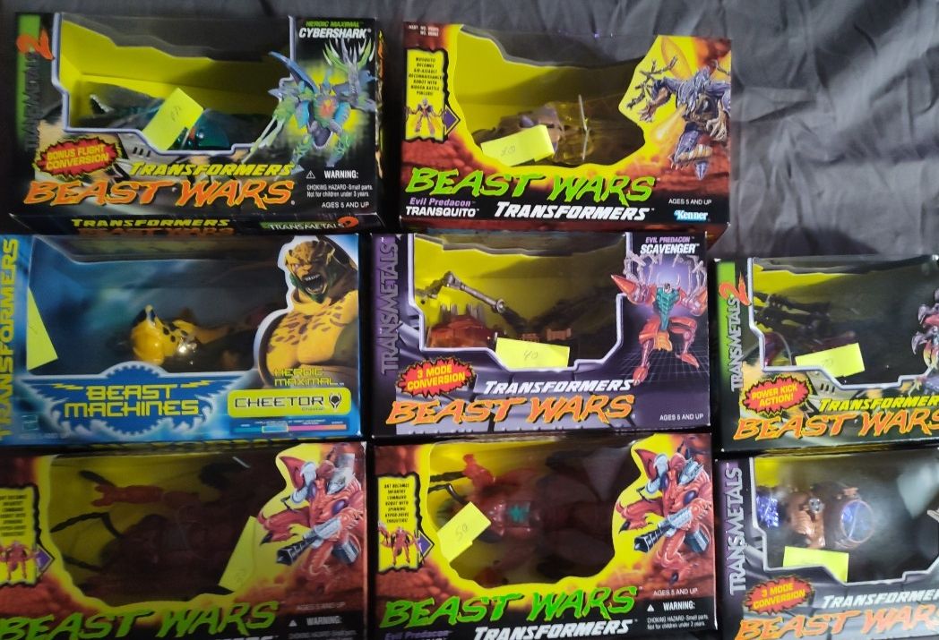 Transformers Beast Wars And Beast Machines Action Figures