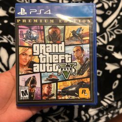 GTA 5 For Ps4