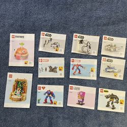 Lego Instruction Books 