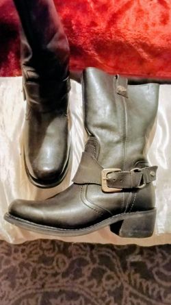 9 .5 Harley Davidson black boot