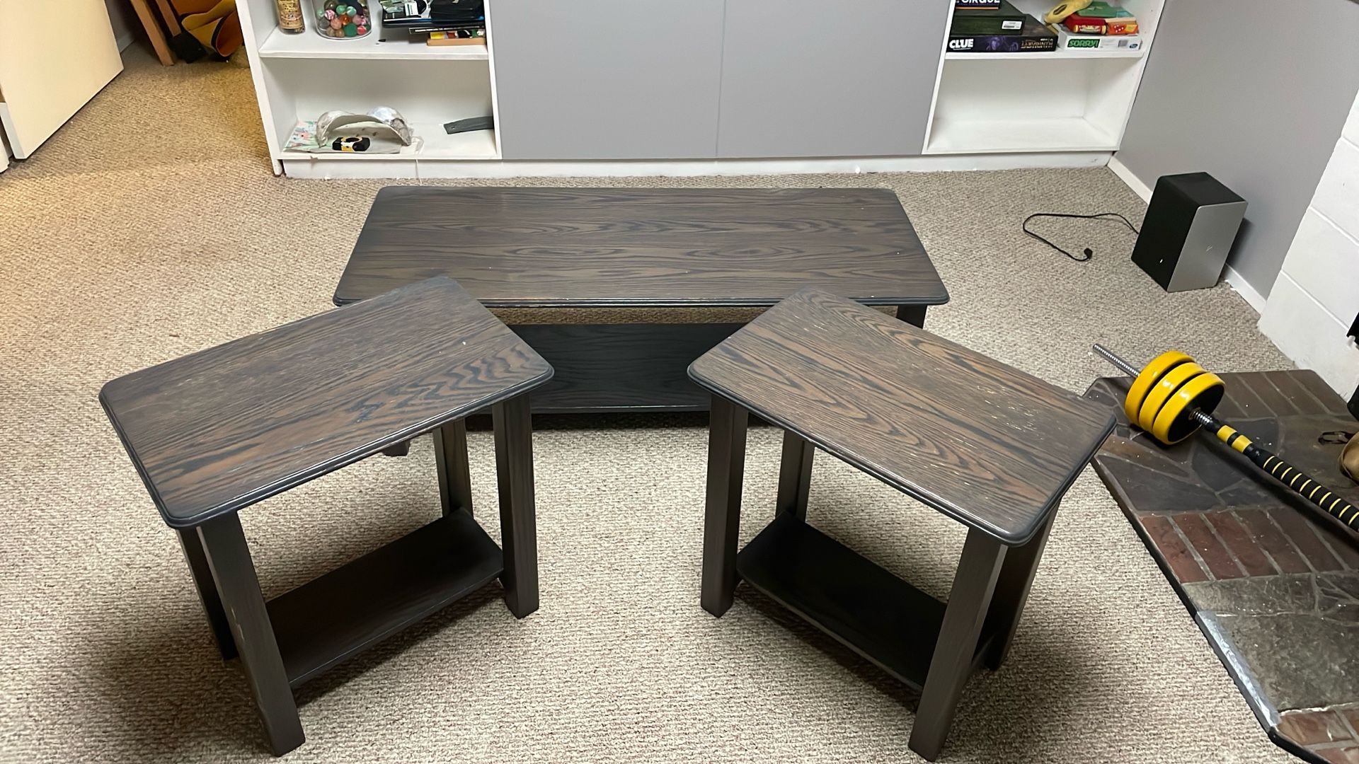 solid Wood, End Tables And Tv Stand