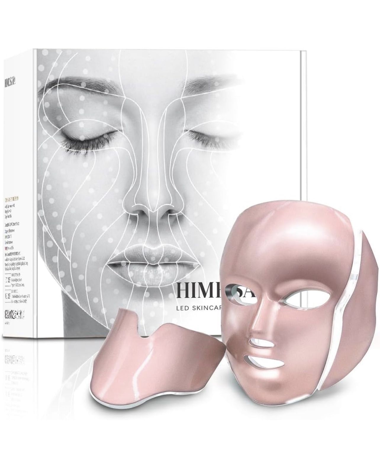 -Led Face Mask, FSA/HSA Eligible, 7 Colors Light Mask for Face