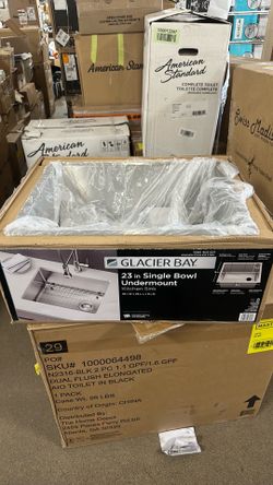 23” single bowl undermount