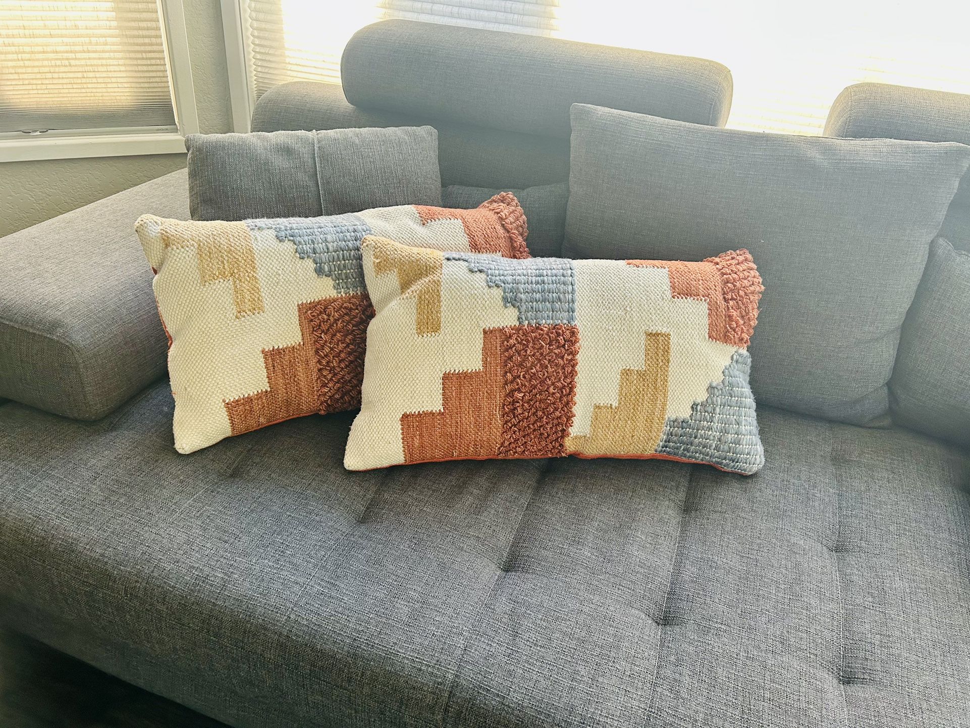 World Market Lumbar Pillows