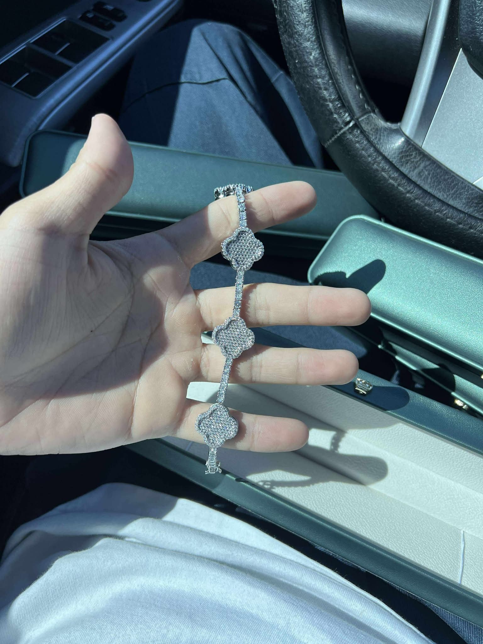 Moissanite Chain N Bracelets And Watches