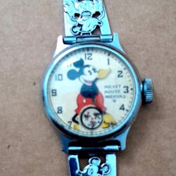 Original Mickey Mouse Wrist Watch Band Original As Well