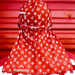 Louis vuitton & Supreme durag in 2023  Louis vuitton supreme, Louis vuitton,  Vuitton