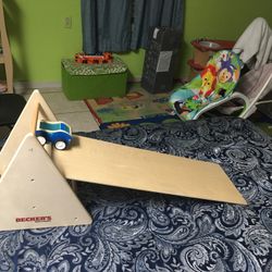 Childrens Car Wood Slider Set