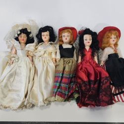 Pauline Mayberry International Dolls of the World Sleepy Eyes Vintage 50s 