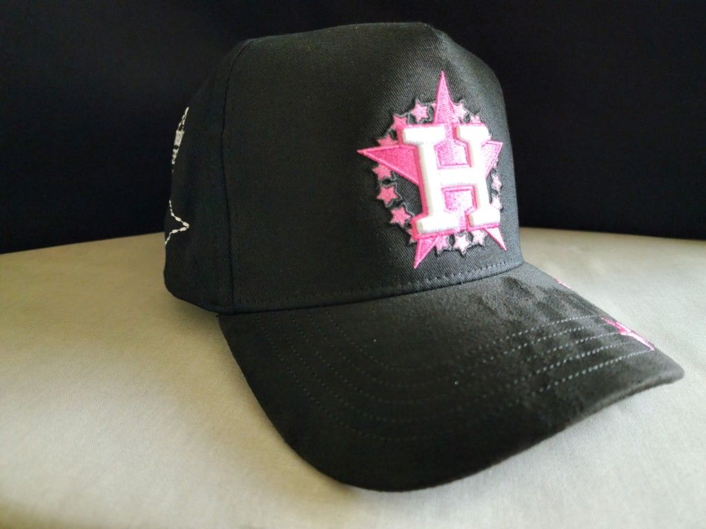 Dandy Hats X Junior H Klatex All Black Hat With Pink