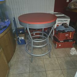 Metal Table With Chairs