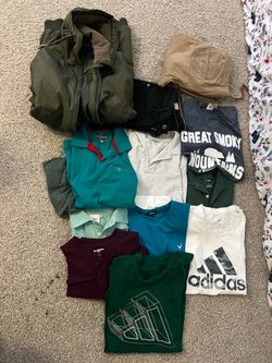 Gently used  mens clothes
