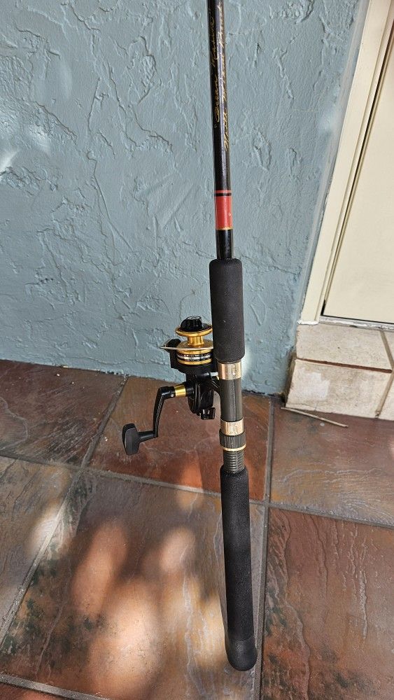 Penn Reel On A Custom Rod Ati Fauling Guides