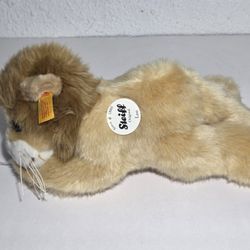 Steiff Leo Lion Plush 2008 Collection 10” Soft Cub 280092