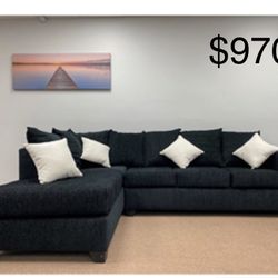 Gorgeous Sectional with Accent Pillows