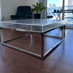 SQUARE COCKTAIL TABLE - 39W X 39D X 17.7H