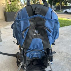 Deuter Kid Comfort II 2 Child Carrier Hiking Backpack | Toddler Carrier