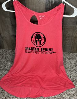 Spartan Sprint Printed Tank Top