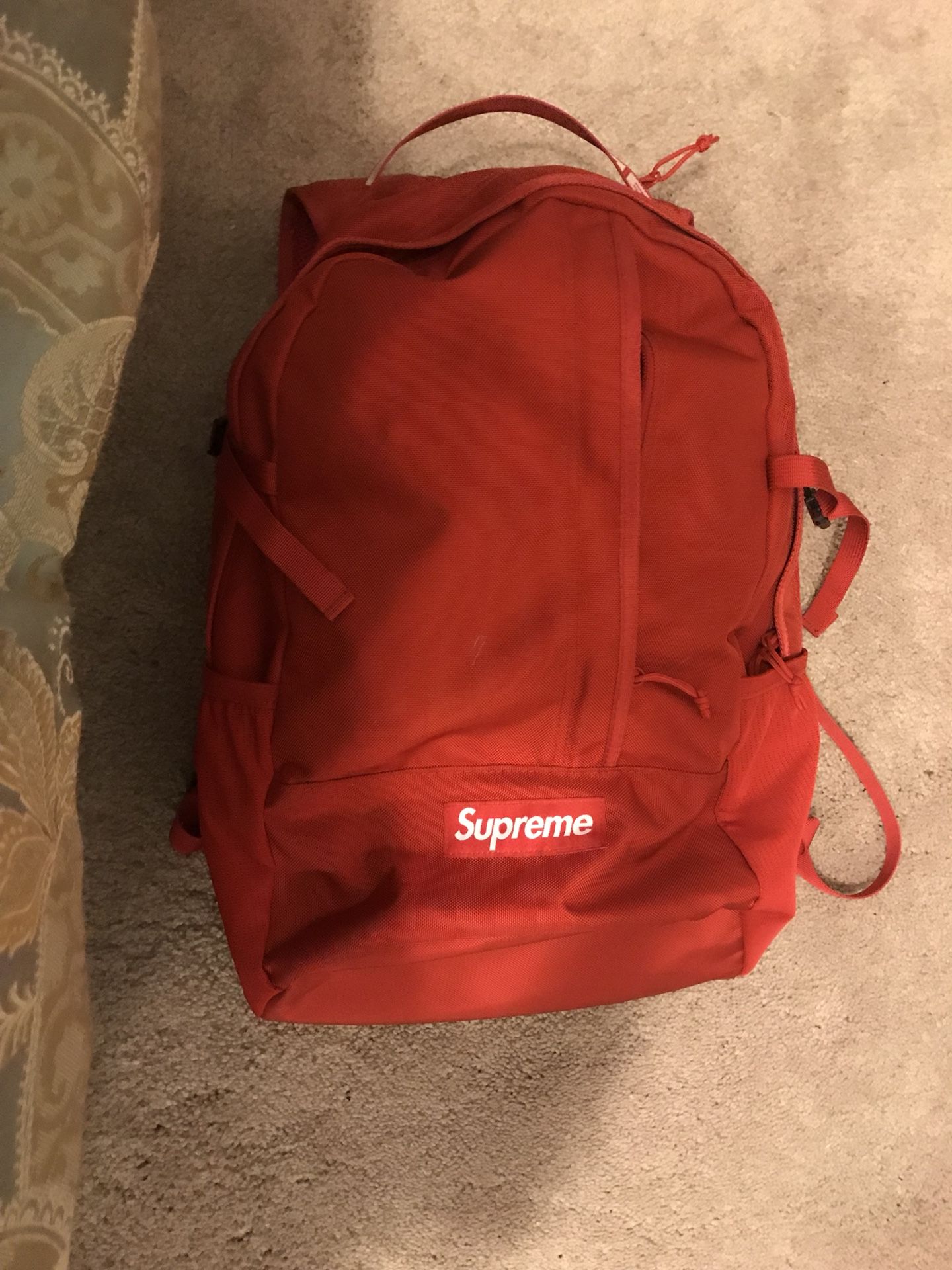 Supreme SS18 Backpack Red
