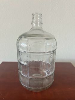 2.8 liter Vintage  Carboy Bottle Glass