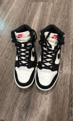 Nike High-Top Sneakers Black and White