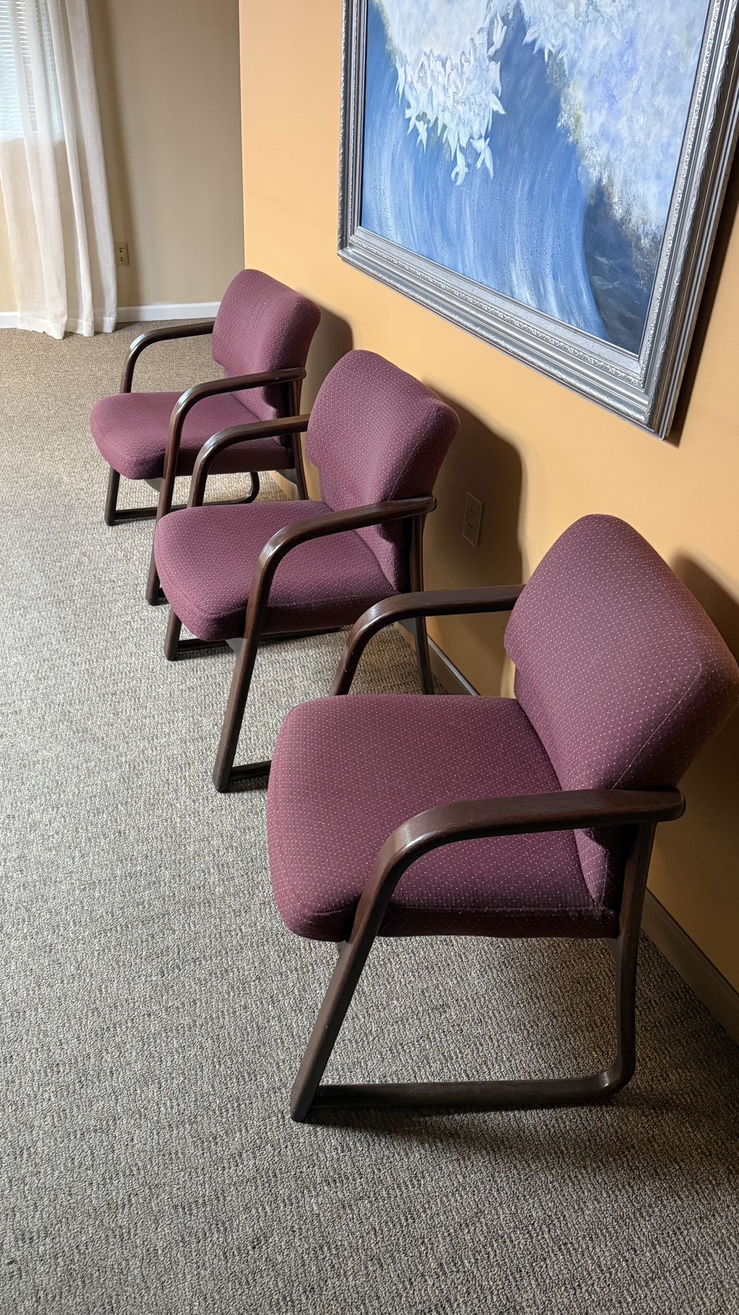 3 Office Chairs