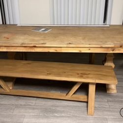 Large family dining table