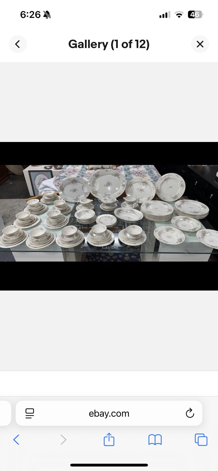 Theodore Haviland New York Apple blossom.