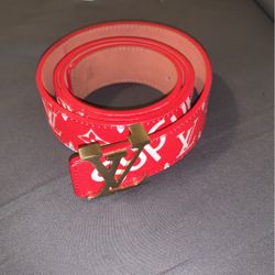 Supreme Louis Vuitton belt limited edition