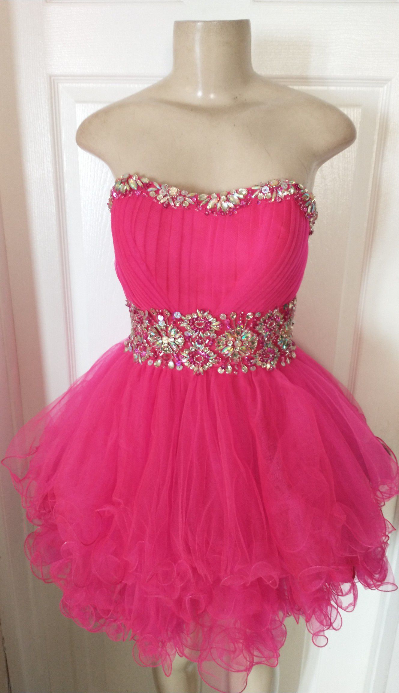 Juliet Fashion Milex Small pink prom dress