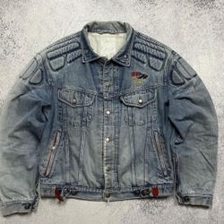 Vintage Giali 210 JK padded denim Jacket Kanye
