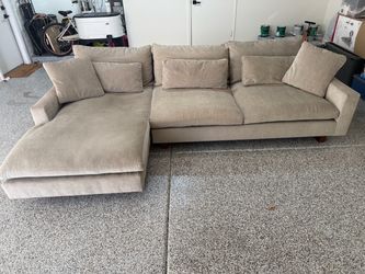 West Elm Harmony Set Sofa Left Chaise