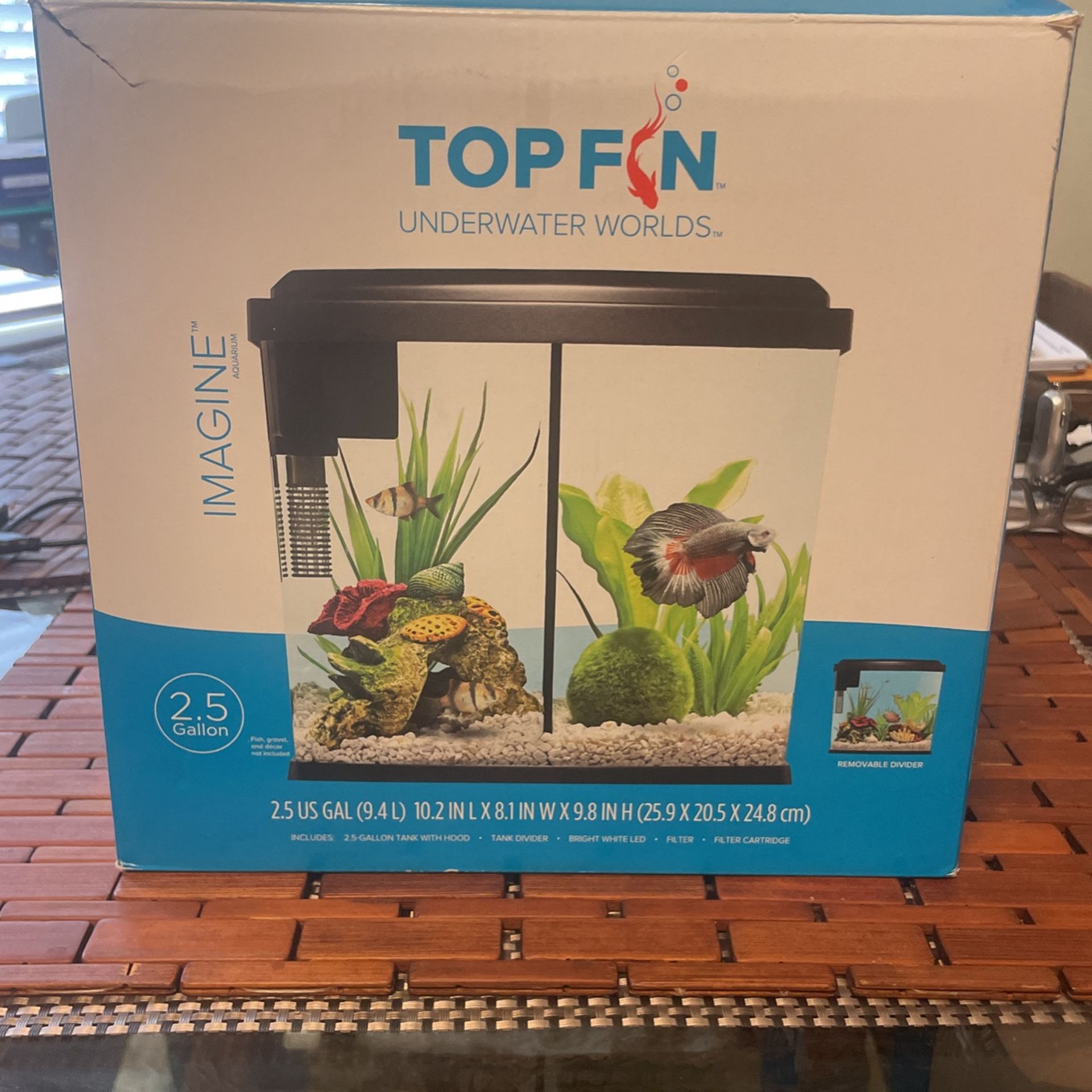Topfin Underwater Worlds 2.5Gallon