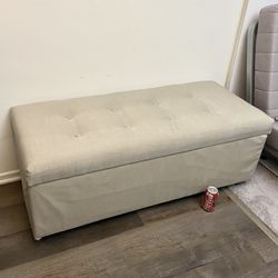 Ikea INNDYR Storage Bench •Nordvalla Beige •W48" x D20" x H18.5" •Perfect for storage + extra seat •Currently $299.99+tax @Ikea
