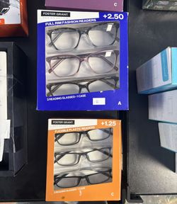 3 piece reading glasses