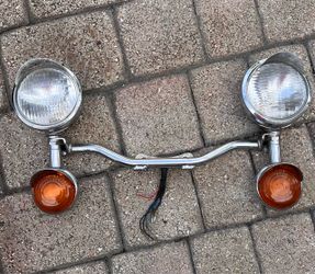 99-09 Yamaha V Star 1100 Classic XVS1100AM Passing Light Bar STR-4NK35-10-00